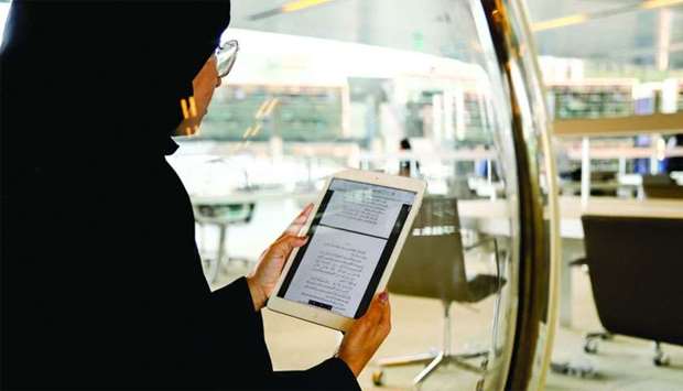 Qatar National Library offers apps, ebooks, audiobooks for members who are travelling this summer.rn