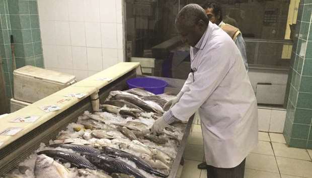 Food inspection in Al Shamal Municipality.