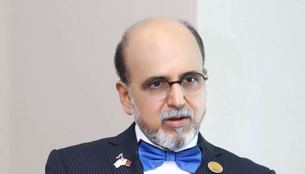 Dr Seetharaman in an interview with Gulf Times. PICTURE: Jayan Ormarnrn