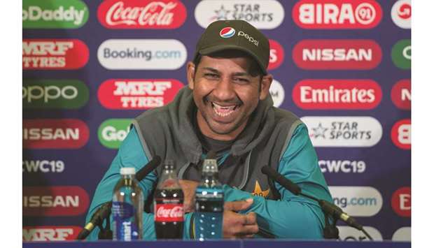 Pakistanu2019s captain Sarfaraz Ahmed. (AFP)
