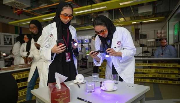 Student participants in the programme.