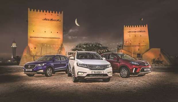 SUVs from MG.