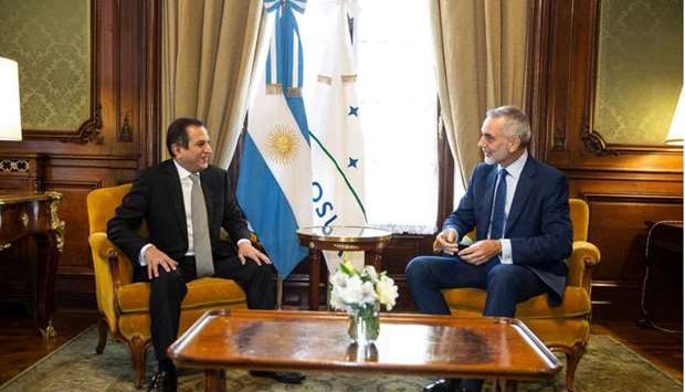 FM sends message to Argentine minister