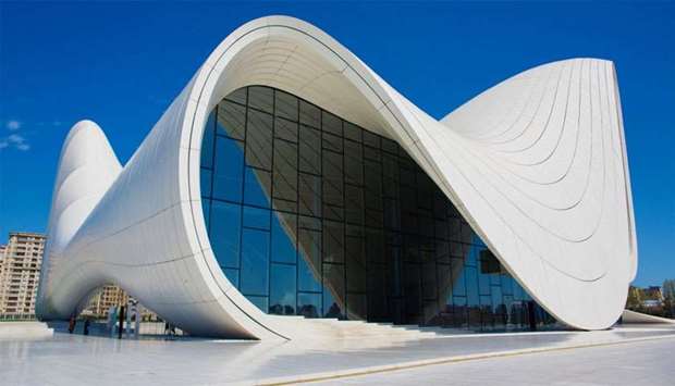 Heydar Aliyev Center, Baku.rnrn