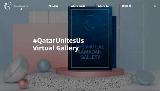The DHFC Virtual Art Gallery provides an opportunity for artists in Qatar to showcase their works and reach a wider audience