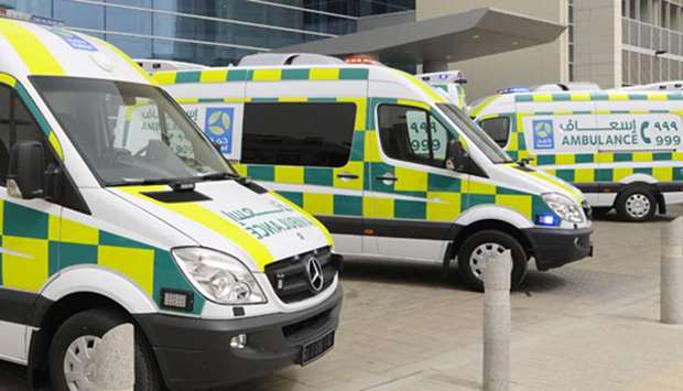 The Ambulance Service responded to 284 calls for help