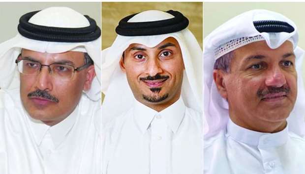 Dr Saad al-Kaabi, Dr Khalid al-Jalham and Dr Ahmed al-Mohamed.