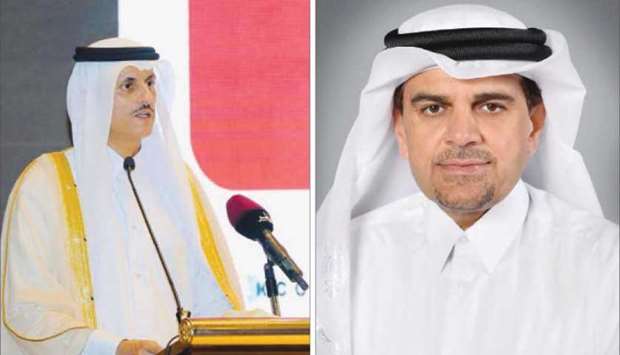 Sheikh Dr Khalid and Dr al-Shaibei: Focus on local market.