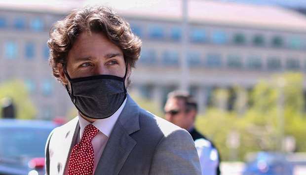 Trudeau: In situations where Iu2019m either walking through the halls of parliament or going to my office and coming in proximity to people, Iu2019ve chosen to start wearing a mask.