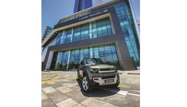 New Land Rover Defender arrives at Alfardan Premier Motors.