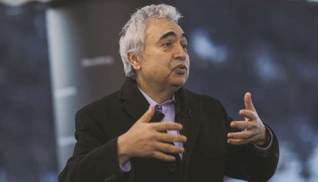 Fatih Birol, executive director of the International Energy Agency, gestures as he speaks during a Bloomberg Television interview on the opening day of the World Economic Forum (WEF) in Davos, Switzerland, on January 21, 2020. Global oil consumption hasnu2019t peaked, Birol warned, throwing cold water on predictions that the coronavirus will cap demand and reduce climate-changing emissions.