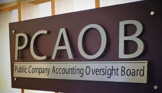 The US Public Company Accounting Oversight Board (PCAOB).