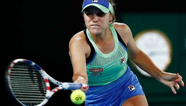 Australian Open champ Sofia Kenin is set to take part in the World TeamTennis, which will consist of a 63-match regular season. (Reuters)