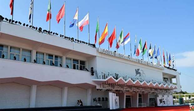 The Palazzo del Cinema is pictured on the eve of the opening of the 76th Venice Film Festival at Venice Lido. (file photo)