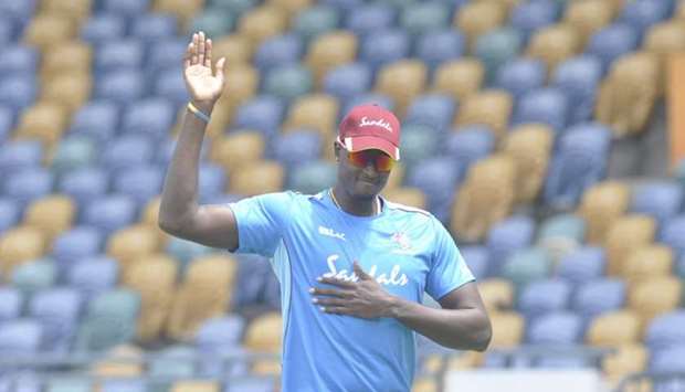 A number of West Indies players, including captain Jason Holder are already back in training. (West Indies Cricket)
