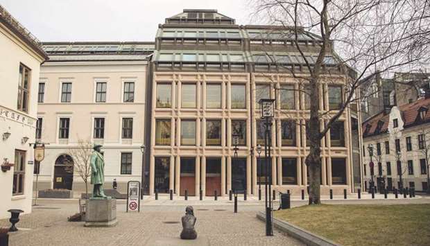 Norwayu2019s central bank building in Oslo. Norwayu2019s $1tn sovereign wealth fund has been bulking up on stocks that got hammered during Marchu2019s historic market decline, adding to stakes in companies such as Carnival Corp and Royal Dutch Shell.