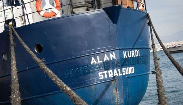 German migrant rescue ship Alan Kurdi