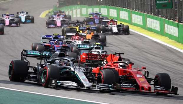 Less expenditure but higher income means the smaller Formula One teams might be able to close the gap to top teams Mercedes, Ferrari and Red Bull. (Reuters)