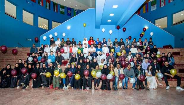The Class of 2020 of Texas A&M University at Qatar.rnrn