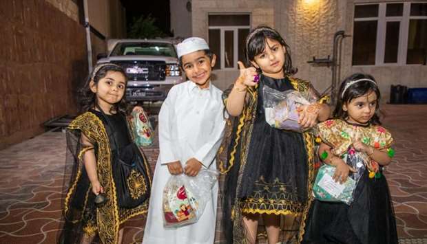 Katara's celebration of Garangao night was characterised by a range of activities and events that brought joy to children who had to stay home