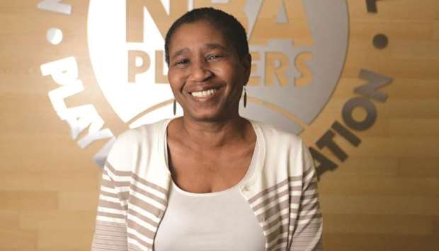 National Basketball Players Association executive director Michele Roberts.