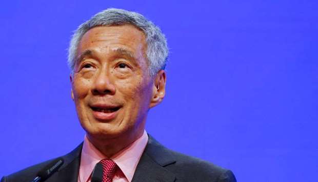 (File photo) Singapore Prime Minister Lee Hsien Loong.