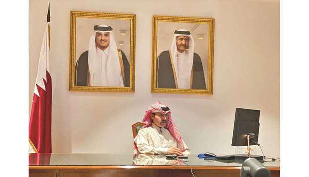 Ambassador of Qatar to the Russian Federation Sheikh Ahmed bin Nasser al-Thani