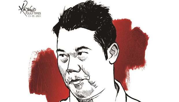 Hideki Matsuyama  (Illustration by Reynold/Gulf Times)