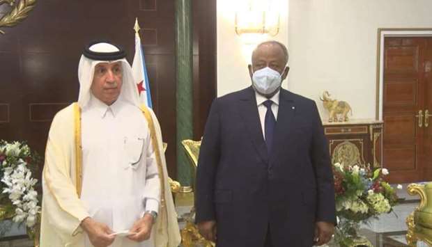 Djibouti president meets al-Muraikhirnrn
