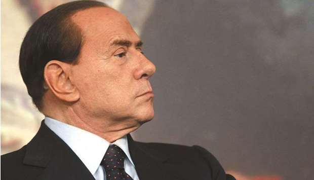(File photo) Silvio Berlusconi