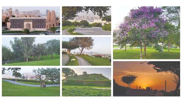 Katara is a unique destination that also boasts of plenty of green spaces. PICTURES: Jayan Orma