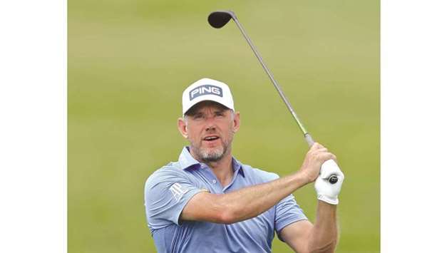 Lee Westwood of England.