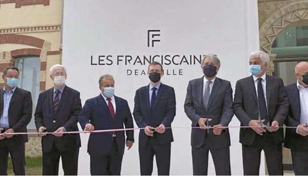 During the opening ceremony, Sheikh Ali expressed Qatar's support for Les Franciscaines, which is an institution dedicated to cultural life. It includes a museum, an audiovisual library, as well as a festival hall and space for reception.