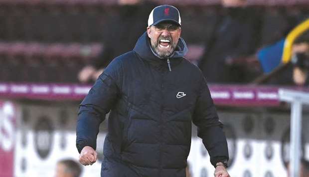 Liverpool manager Jurgen Klopp