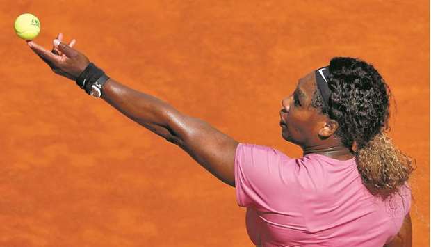 Serena Williams has not been past the fourth round at Roland Garros since 2016. (Reuters)