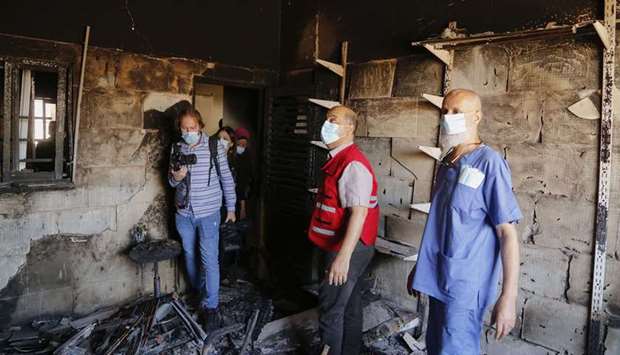 A delegation from QRCSu2019 office in Gaza took part in a field tour by representatives of Palestineu2019s Ministry of Health and a number of international organisations to survey the damage to many health facilities.