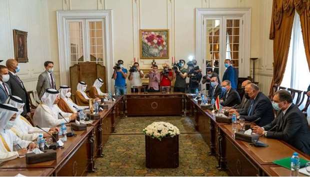 Officials during the meeting.