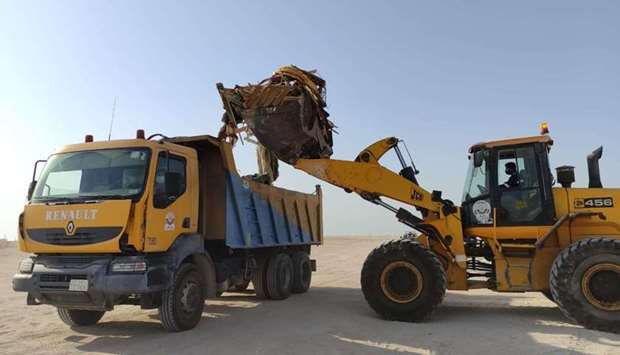 The Ministry of Municipality and Environment's General Cleanliness Department has removed all the waste generated by the winter camping season from various areas across the country.