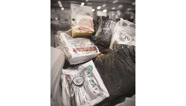 In a tweet on Thursday, the GAC said 5 tonnes of tobacco were seized at Hamad International Airport, adding that the banned substance was found hidden inside cornflakes packs.