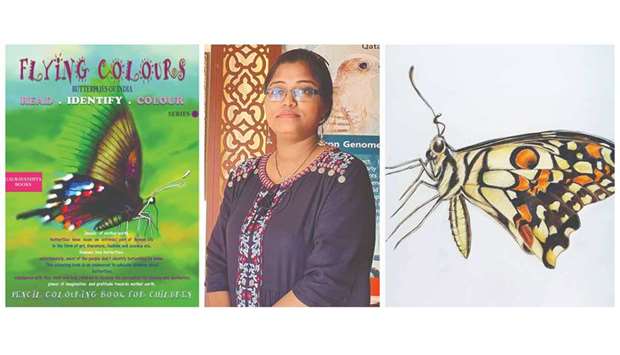 u2018Flying Coloursu2019 is a book on butterflies that aims to promote environmental education among children in Qatar.