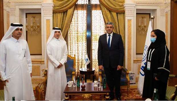 HE Akbar Al-Baker had several high-level meetings, discussing the way forward for the sector