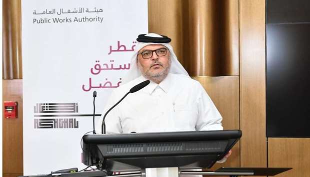 HE Dr. Eng. Saad bin Ahmed Al Muhannadi, President of Ashghal declared that the achievement comes in line with the authority's motto u2018Qatar deserves the best.u2019