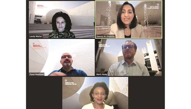 A screenshot from the online event.rnrn