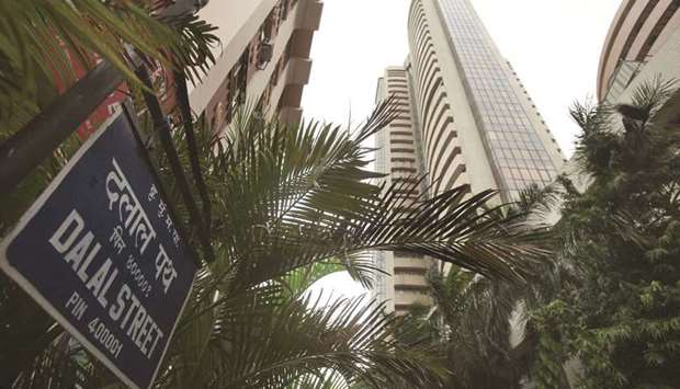 The Bombay Stock Exchange building in Mumbai. Indiau2019s sharp surge in Covid-19 cases will not prevent the countryu2019s markets from setting a record for initial public offerings in 2021, as a cohort of technology companies make their much-anticipated debuts later in the year, according to UBS Group.