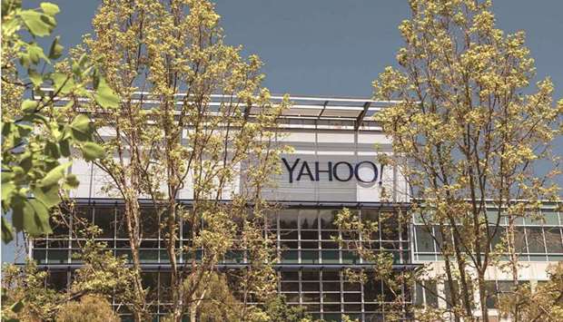 Signage on a building at the Oath Yahoo! headquarters in Sunnyvale, California. Apollo Global Managementu2019s $5bn deal for Verizon Communicationsu2019 media unit will create a new entity dubbed Yahoo, and while the name is losing its exclamation point, the new owners are enthusiastic about the business opportunities.