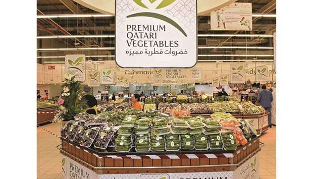 According to figures released by the Ministry of Municipality and Environment (MME) Wednesday, total sales stood at 2,798 tonnes with 468 tonnes marketed through the Premium Qatari Vegetables and 2,330 tonnes through the Qatar Farms Programme.