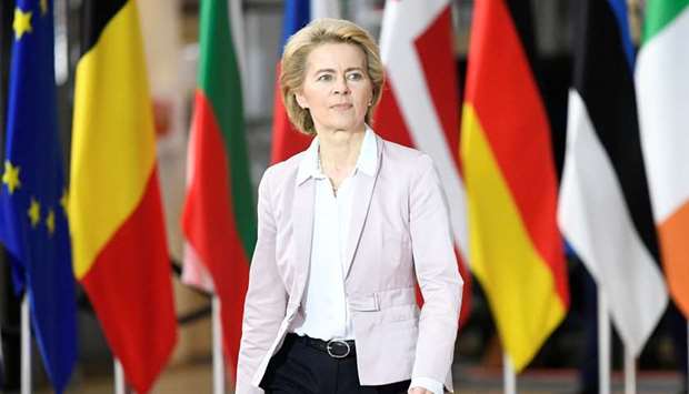 European Commission president-elect Ursula Von der Leyen