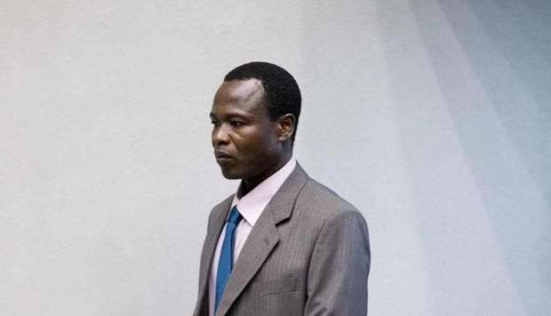 Dominic Ongwen, a senior commander in the Lord's Resistance Army (LRA), whose fugitive leader Kony is one of the world's most-wanted war crimes suspects. (AFP)