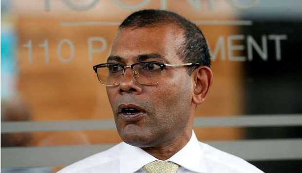 Maldives former President Mohamed Nasheed
