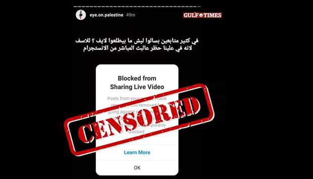 Social media users worldwide, especially those with origin in Palestine, have criticised social media apps for censoring content about attacks on residents and activists by Israeli forces and settlers in the occupied East Jerusalem neighbourhood of Sheikh Jarrah.